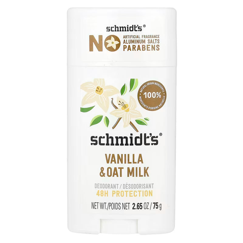 Schmidt’s Vanilla & Oat Milk Natural Deodorant Stick – 75 g