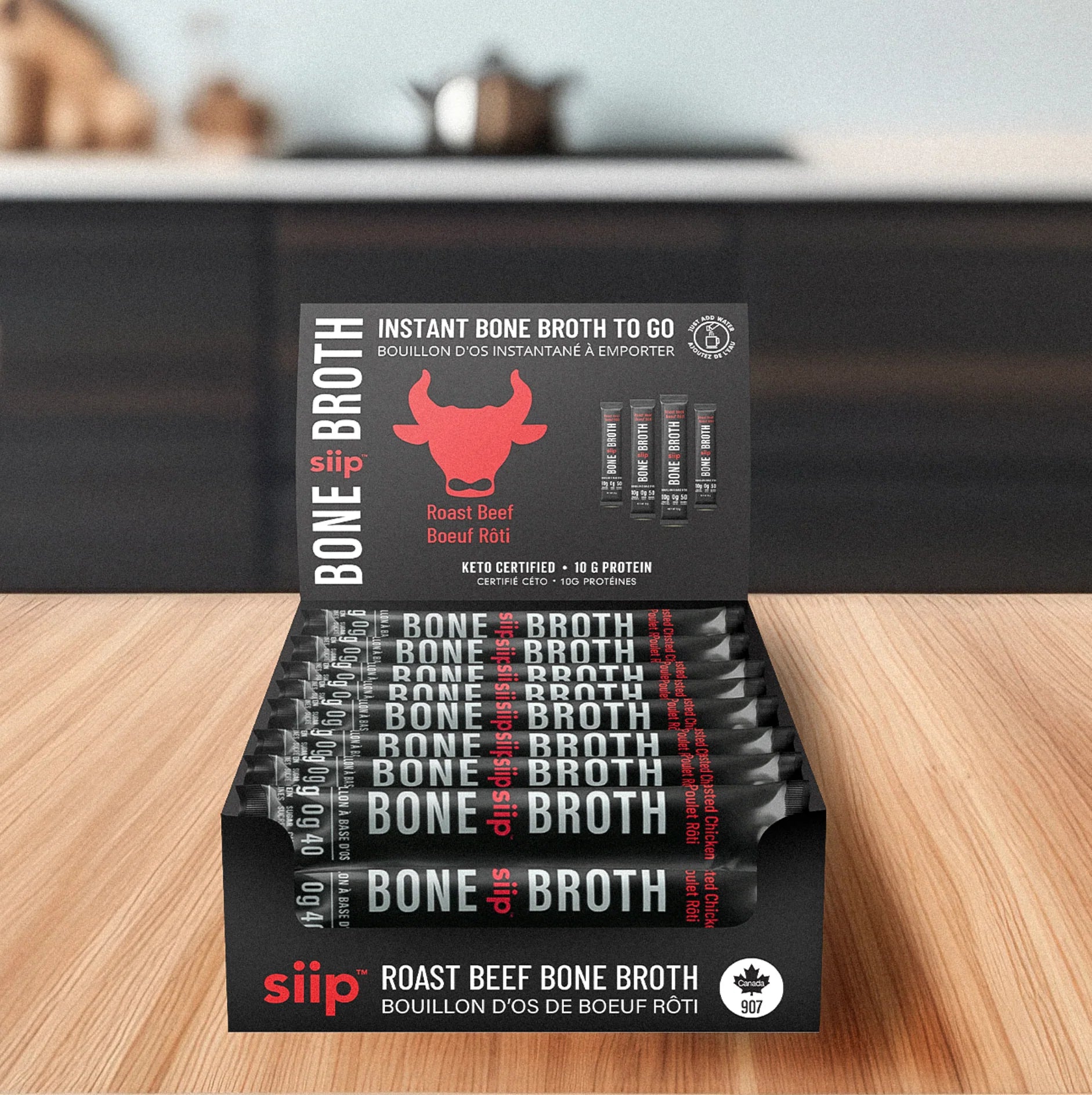 Siip Beef Bone Broth Stick Packs – Single Pack