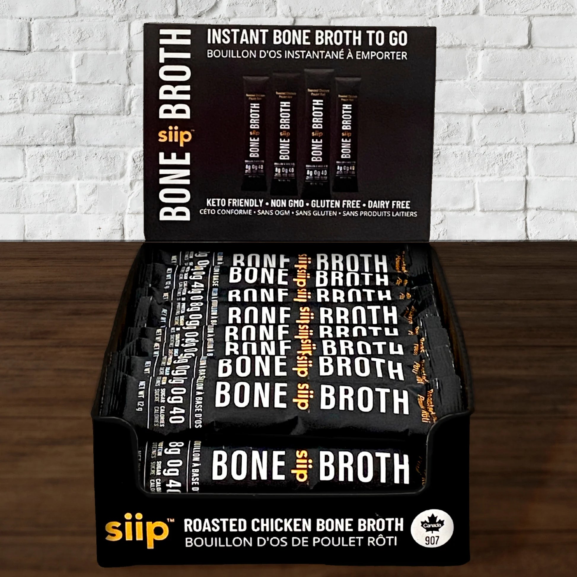 Siip Roasted Chicken Bone Broth Stick Packs – Single Pack