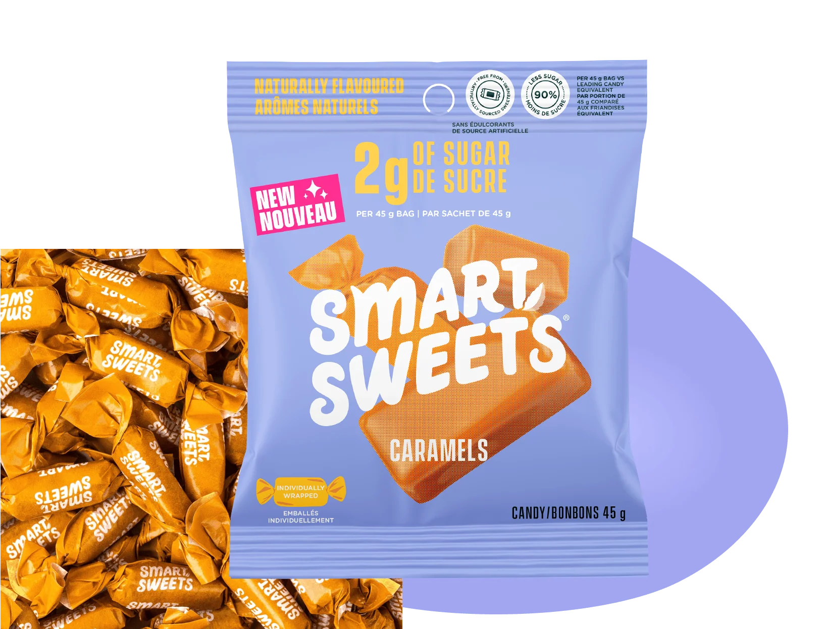 SmartSweets Caramels – 45 g