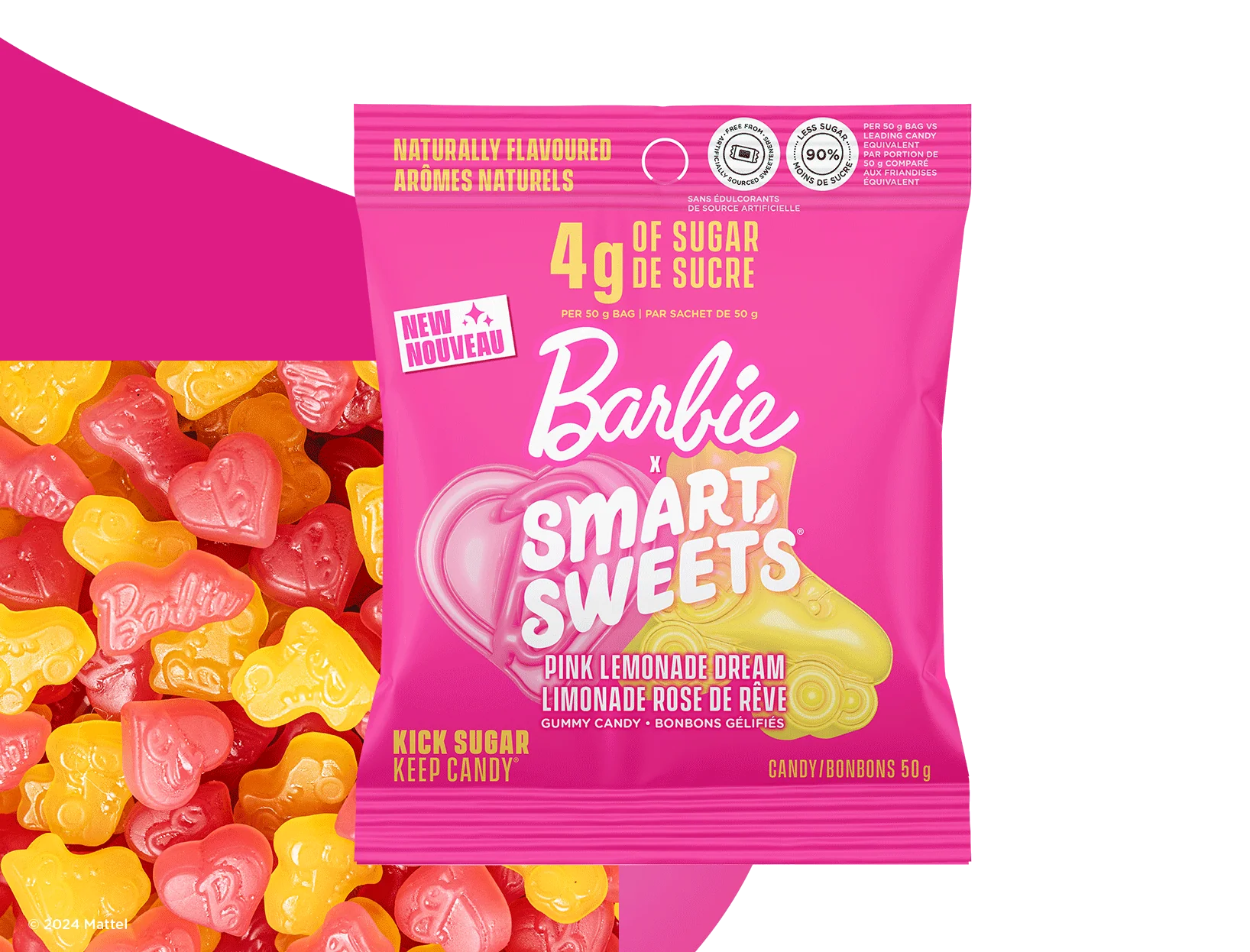 SmartSweets Pink Lemonade Dream – 50 g