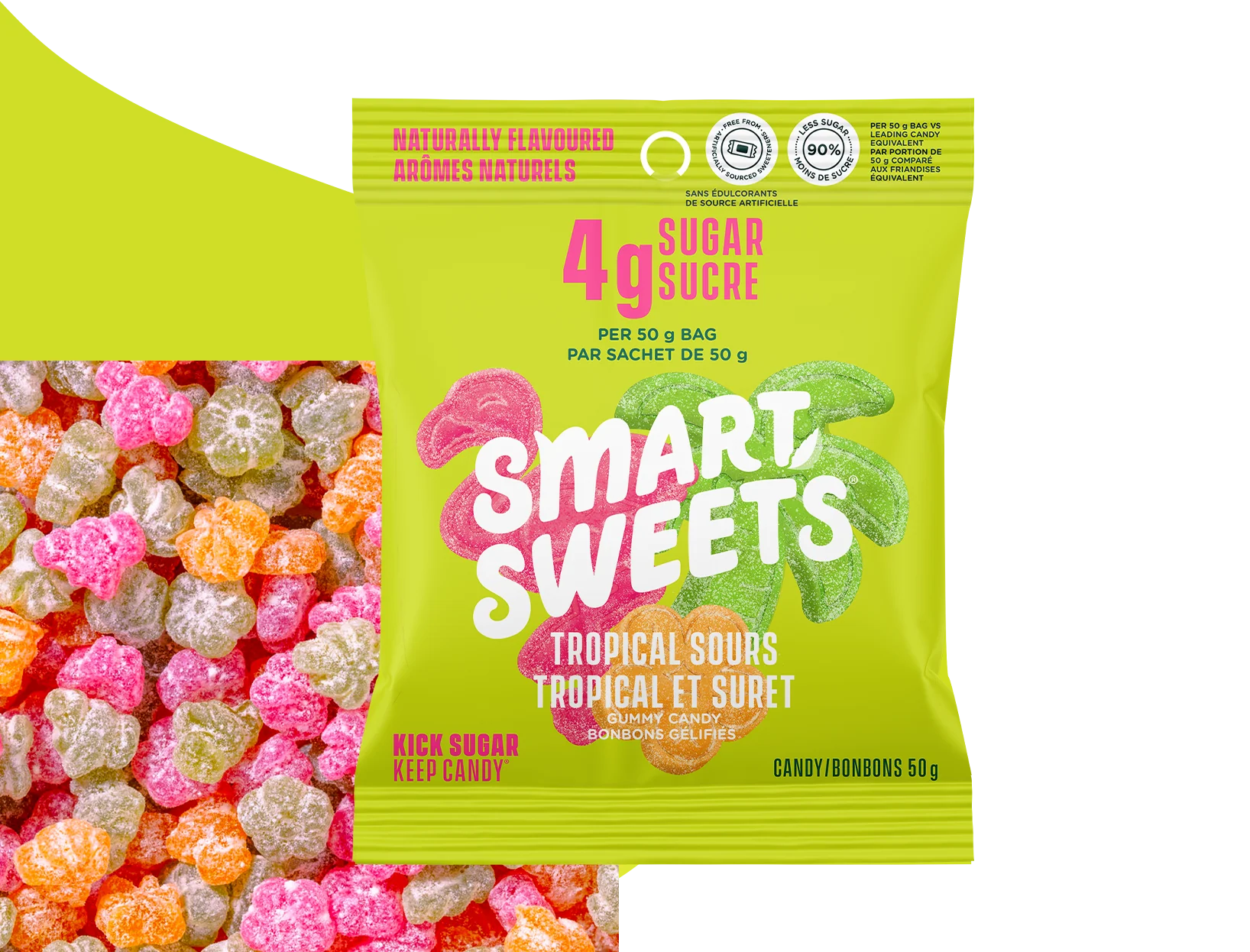 SmartSweets Tropical Sours – 50 g