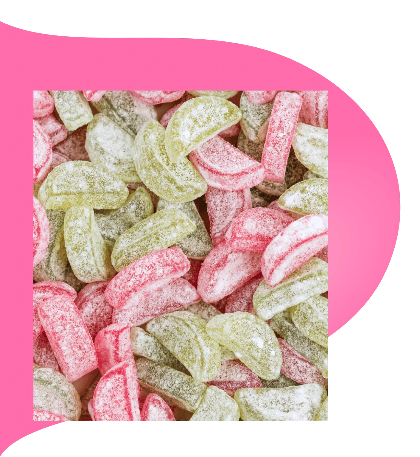 SmartSweets Sourmelon Bites – 50 g