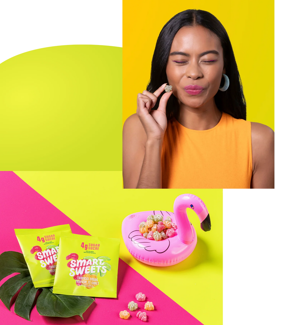 SmartSweets Tropical Sours – 50 g