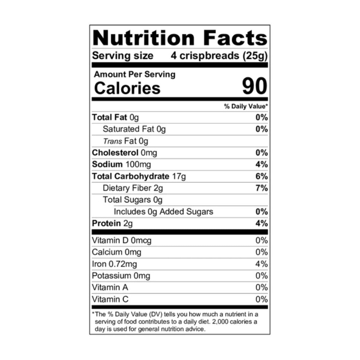 Smartbite Organic Buckwheat Crispbread – 75 g