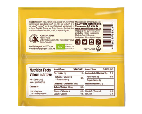 Smartbite Organic Quinoa Plus Crispbread – 75 g