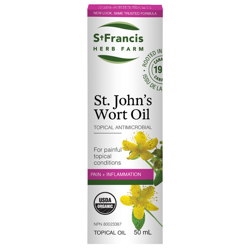St. Francis St. John’s Wort Oil – 50 mL