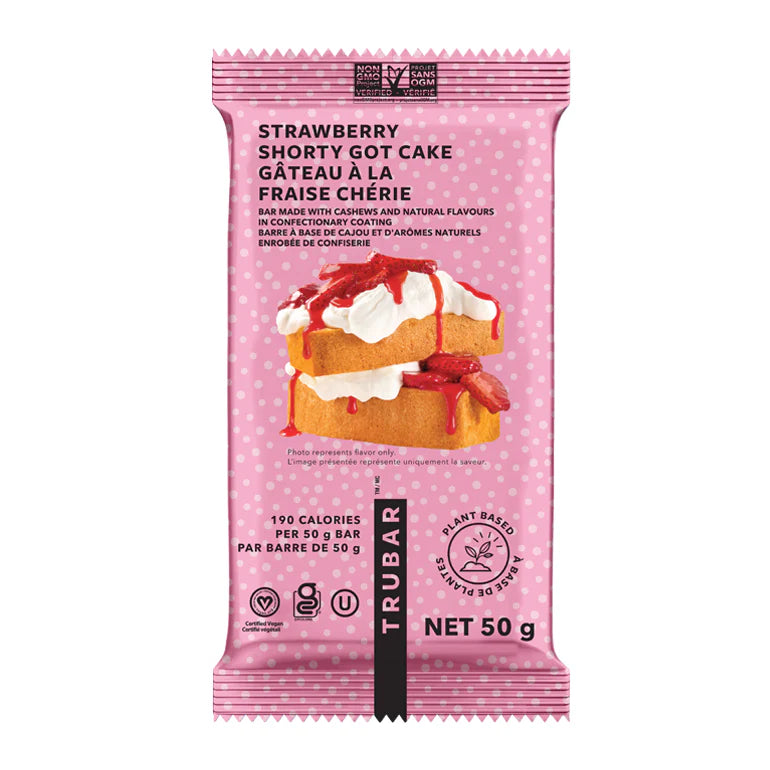 TRUBAR Strawberry Shorty Got Cake Protein Bar – 50g
