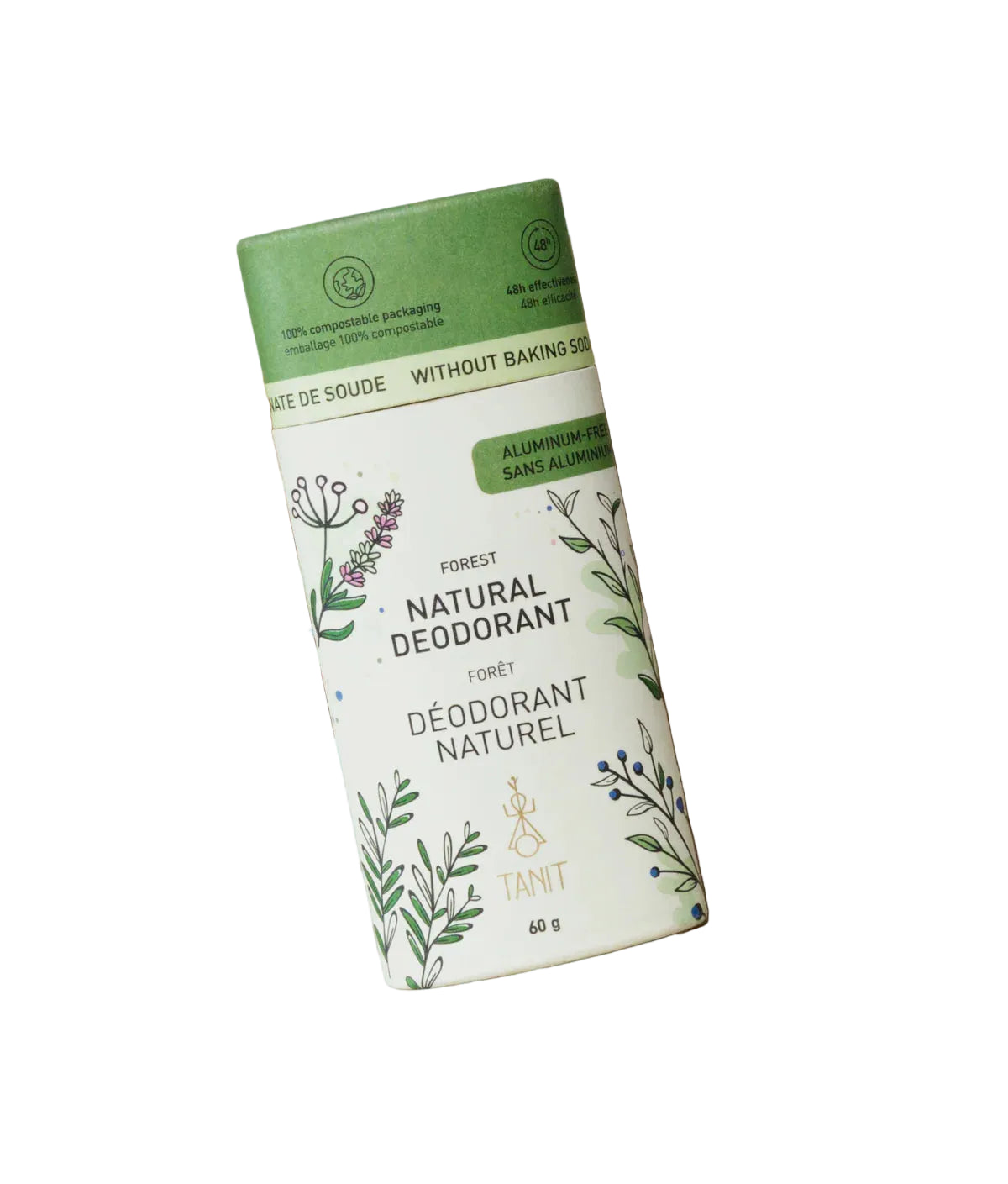 Tanit Natural Solid Deodorant – Forest – 60 g
