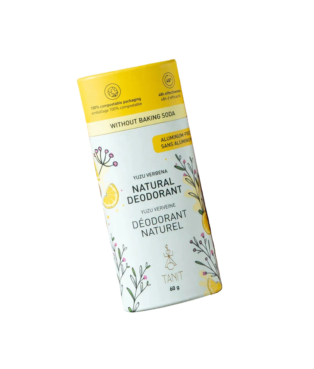 Tanit Natural Solid Deodorant – Yuzu Verbena – 60 g