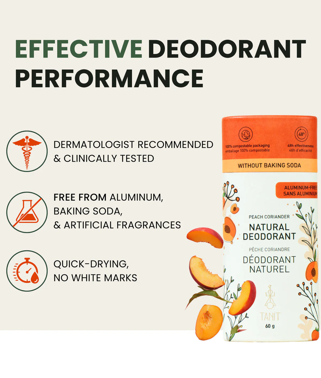 Tanit Natural Solid Deodorant – Monoi – 60 g