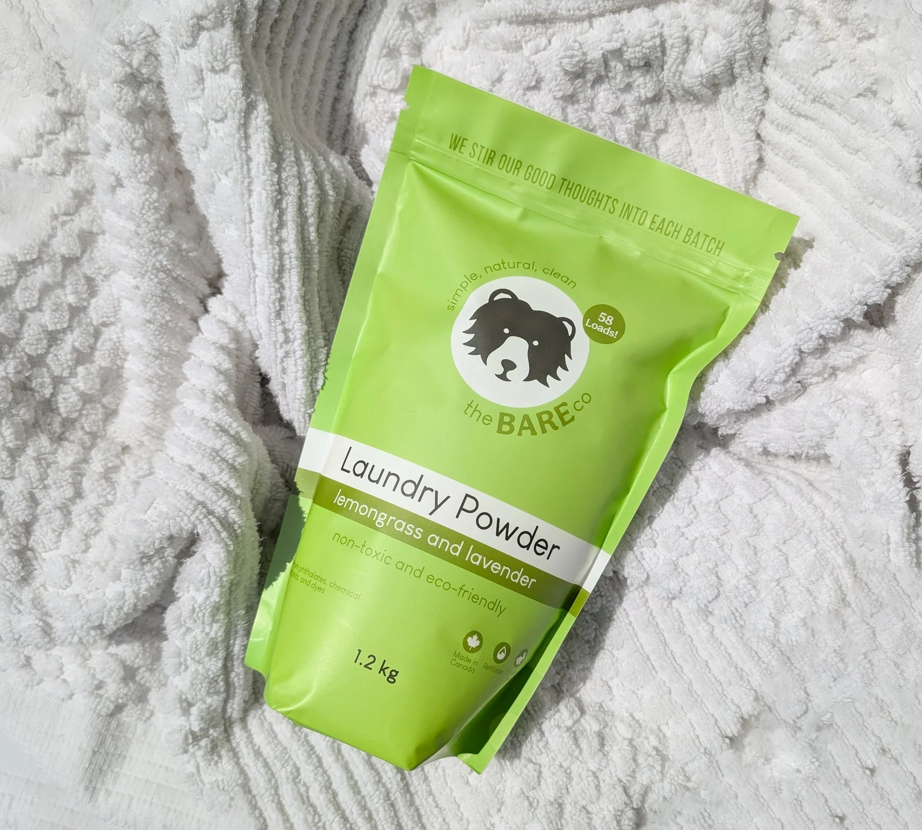 The Bare Company Laundry Powder – 1.2 kg