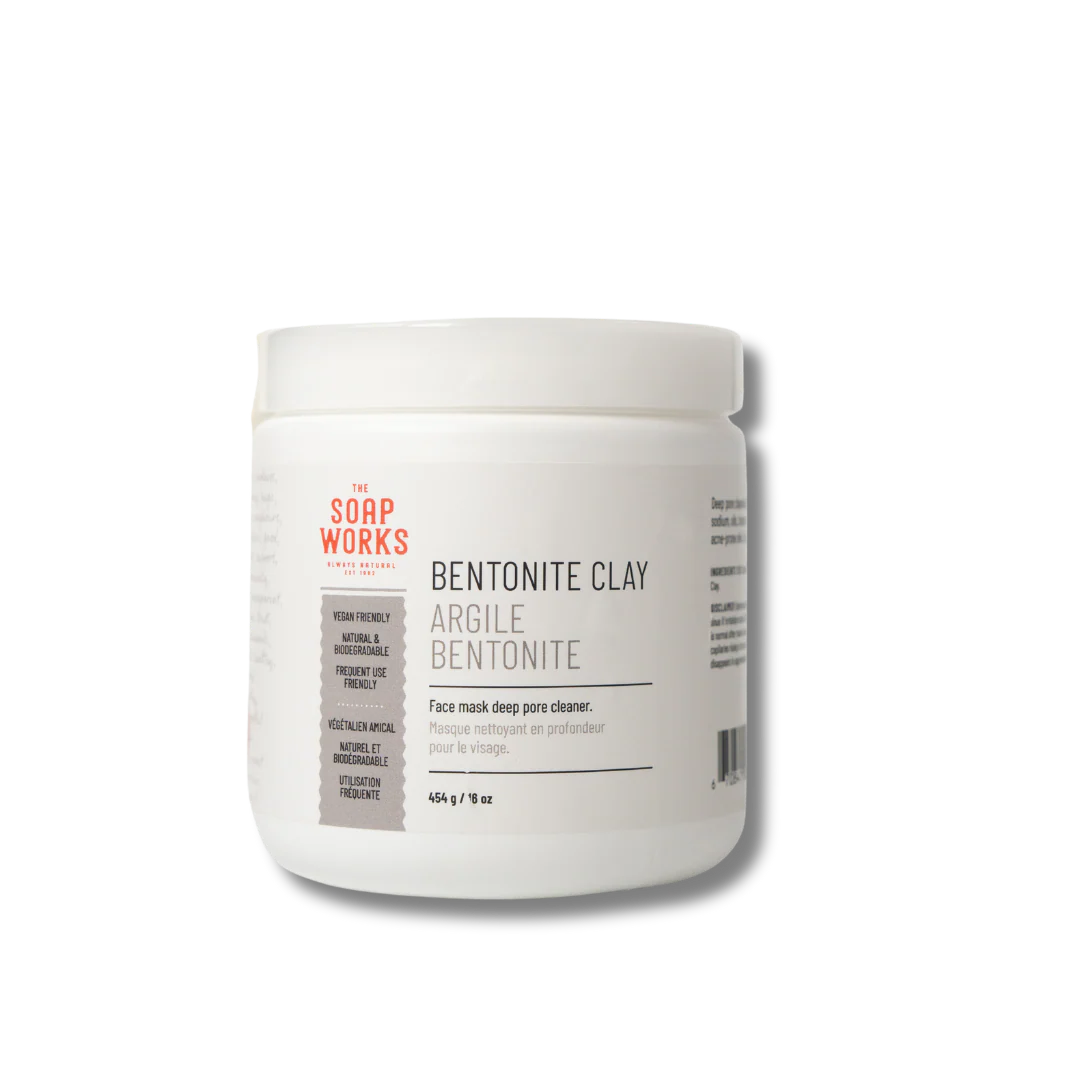 The Soap Works Bentonite Clay Powder – 454 g