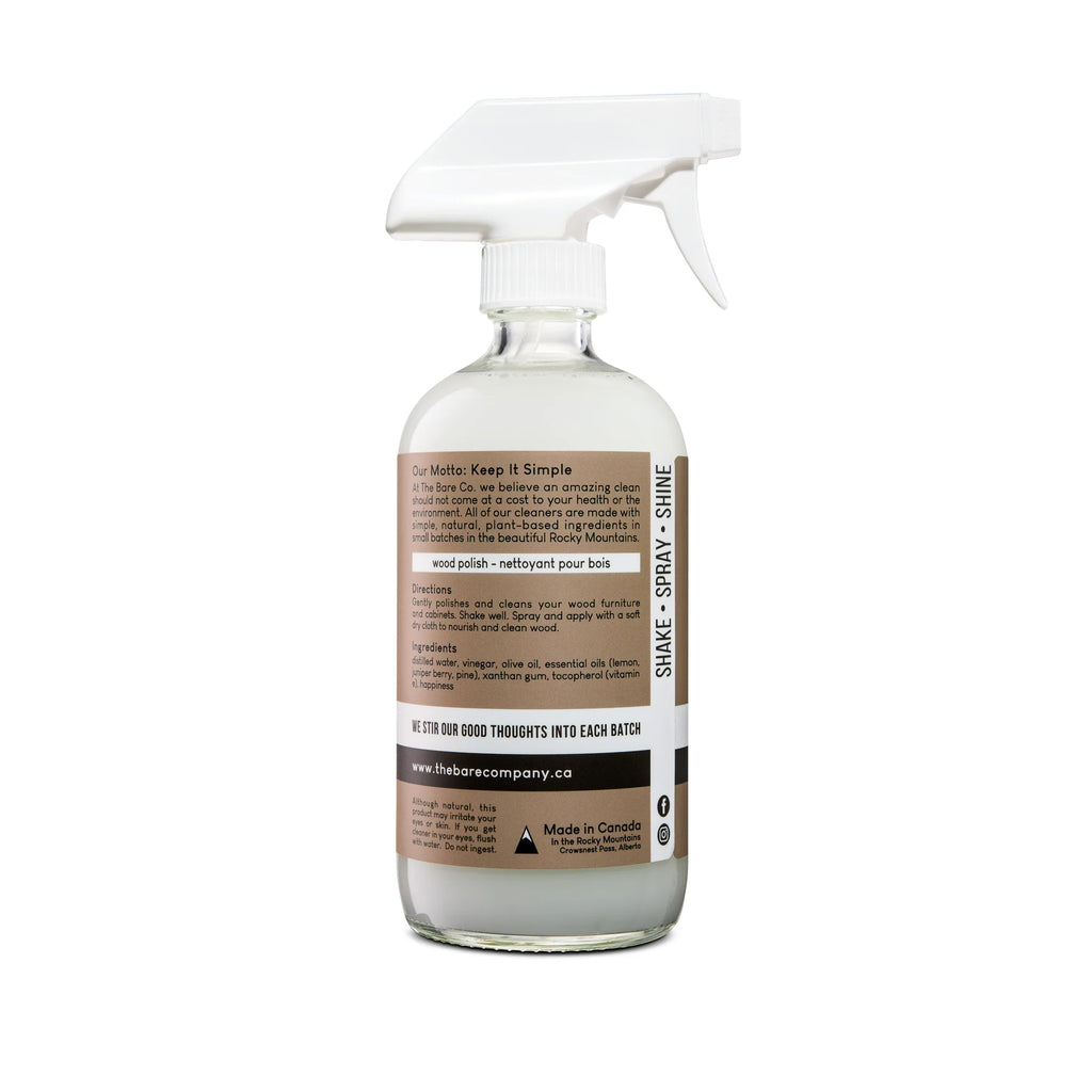 The Bare Company Wood Cleaner – 454 mL