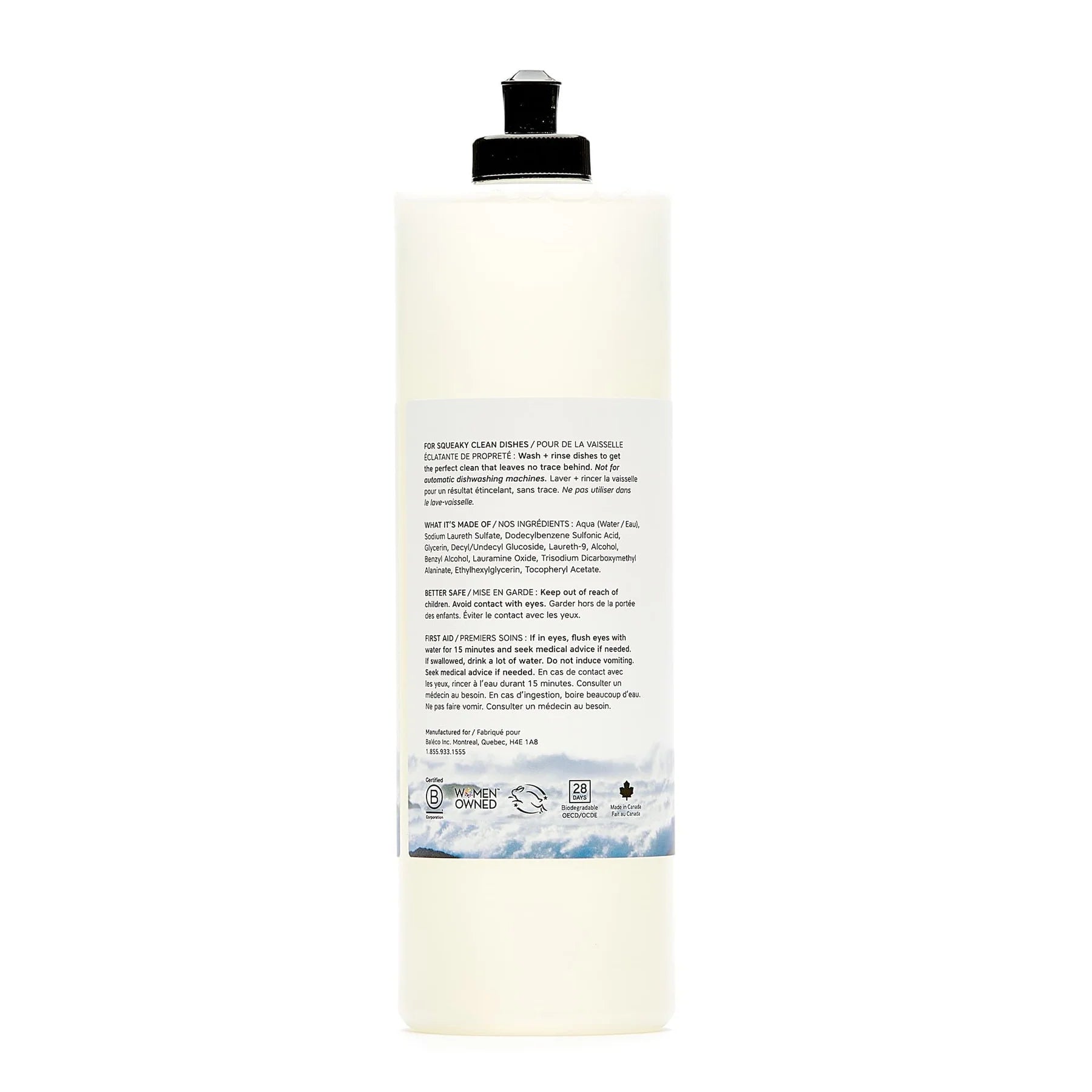 The Unscented Company Dish Soap – 750mL