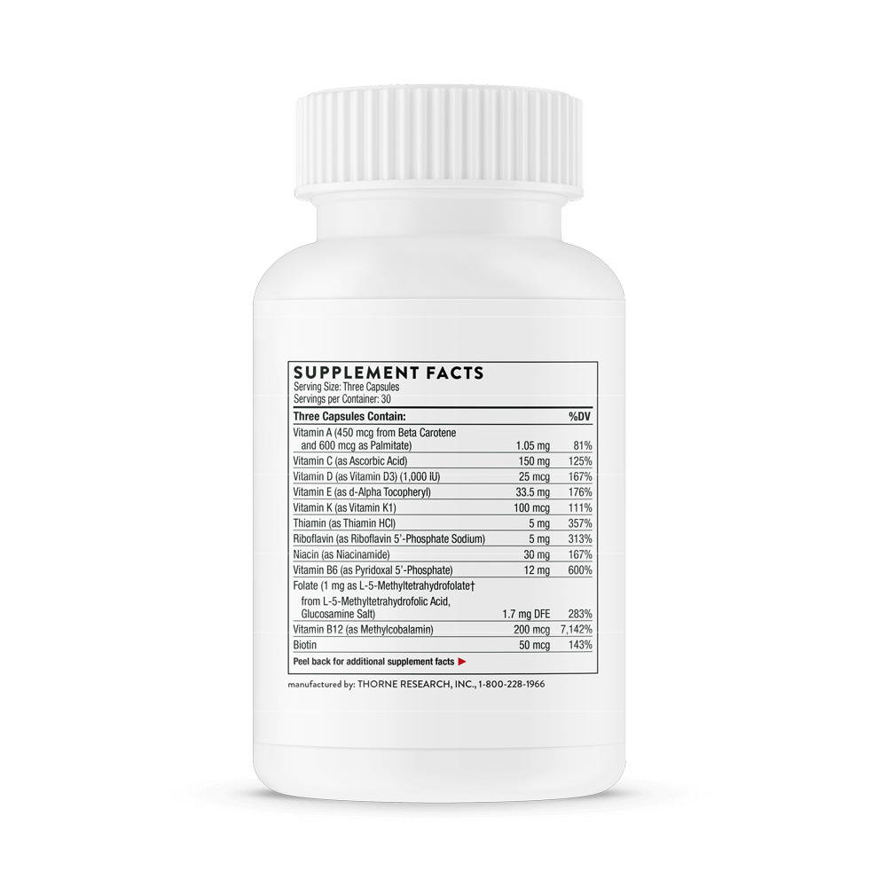 Thorne Basic Prenatal - 90 Capsules