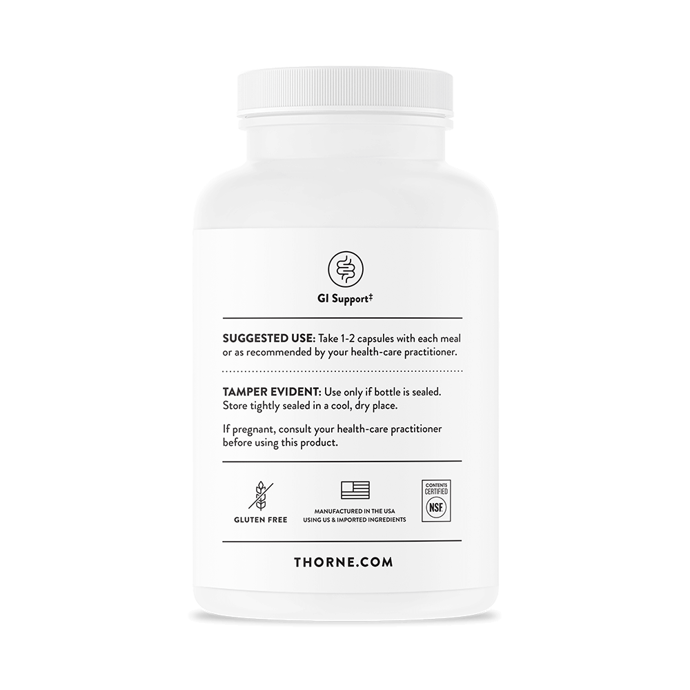 Thorne Betaine Hcl & Pepsin - 225 Capsules