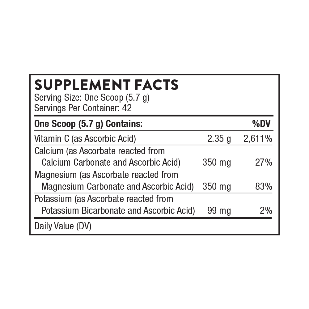 Thorne Buffered C Powder - 240 g