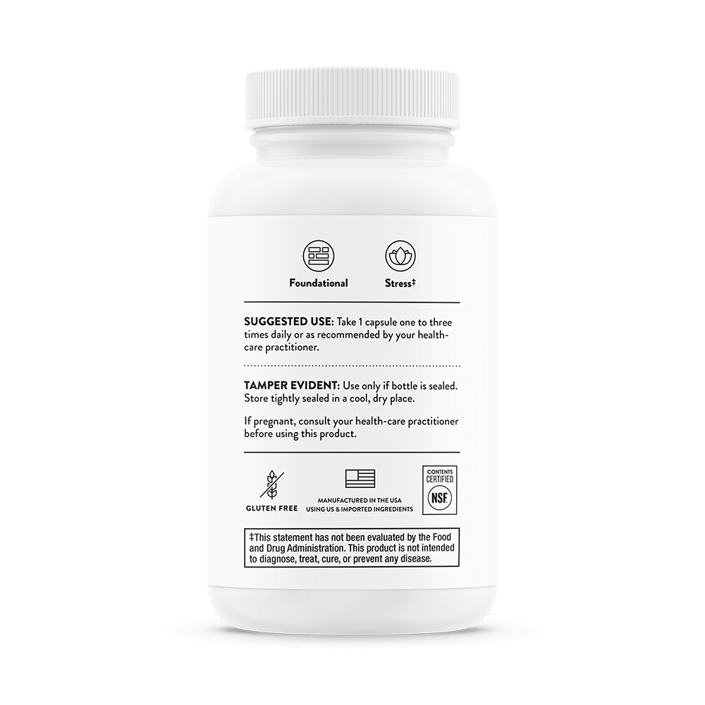 Thorne Stress B Complex - 60 Capsules