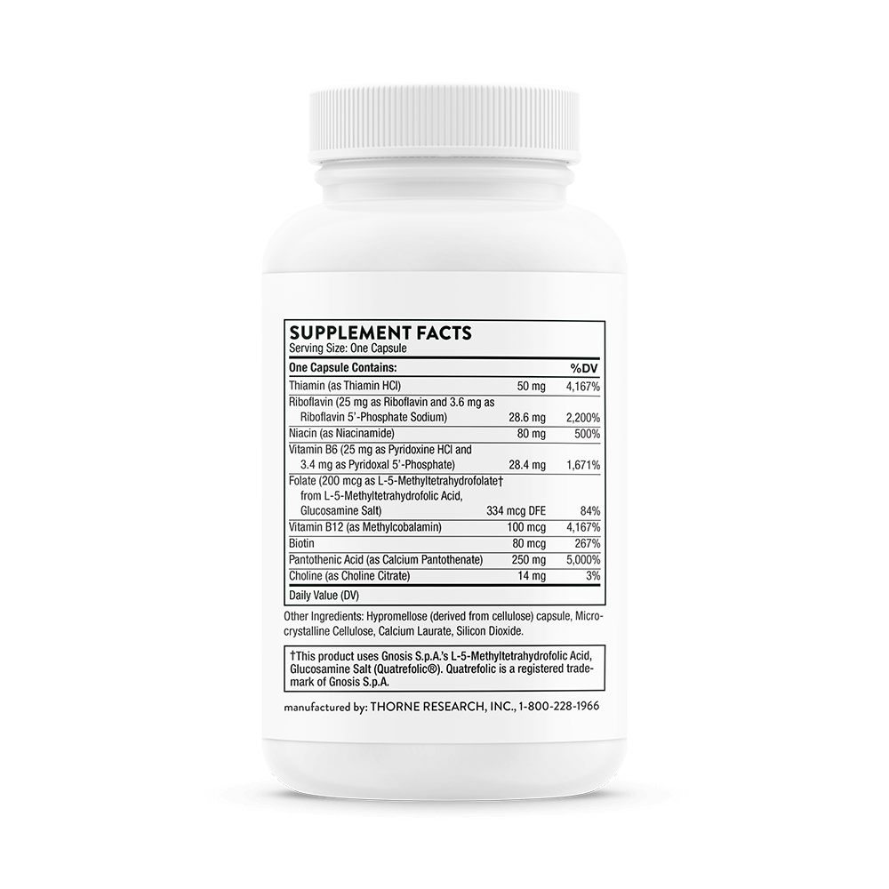 Thorne Stress B Complex - 60 Capsules