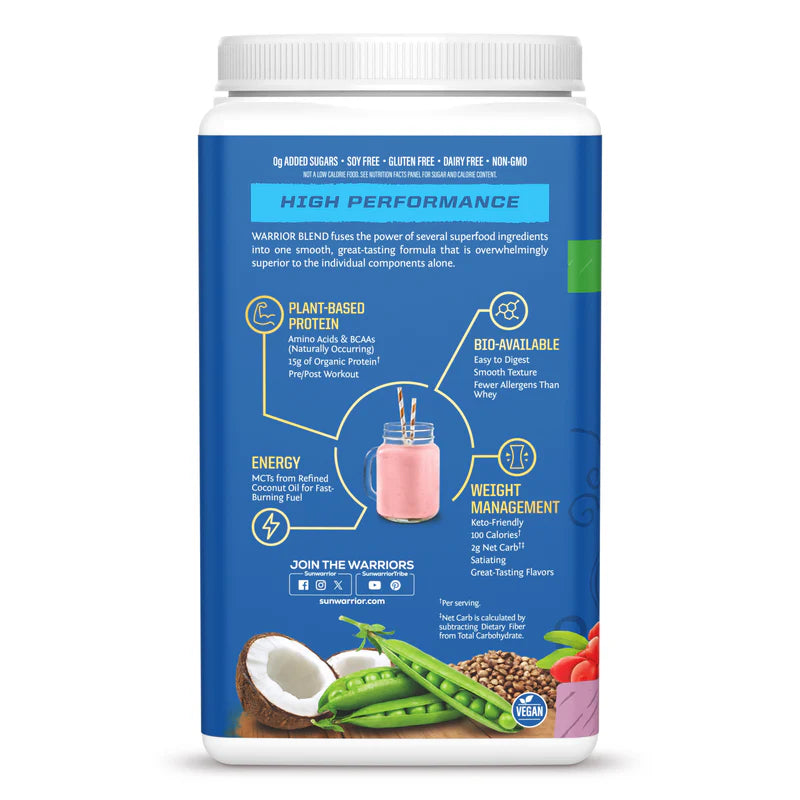 Sun Warrior Blend Organic - Berry Shortcake