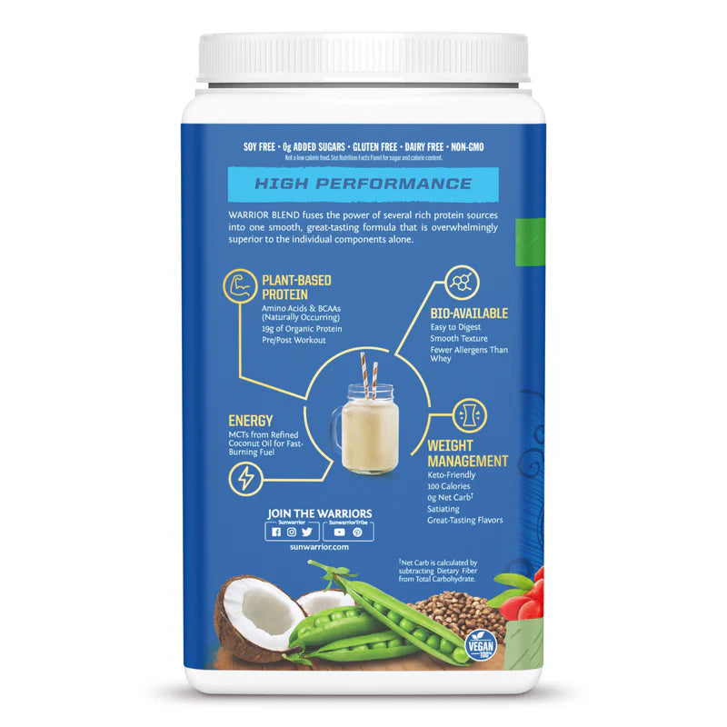 Sun Warrior Blend Organic - Unflavored