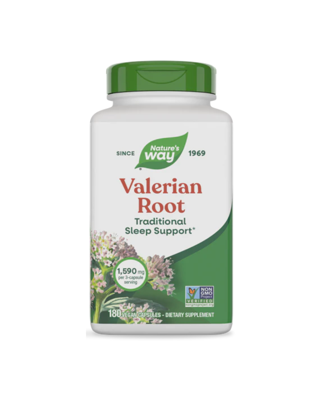 Nature's Way Valerian Root - 180 Capsules