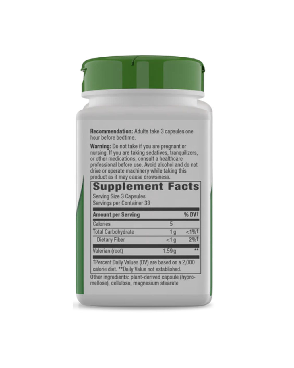Nature's Way Valerian Root - 180 Capsules