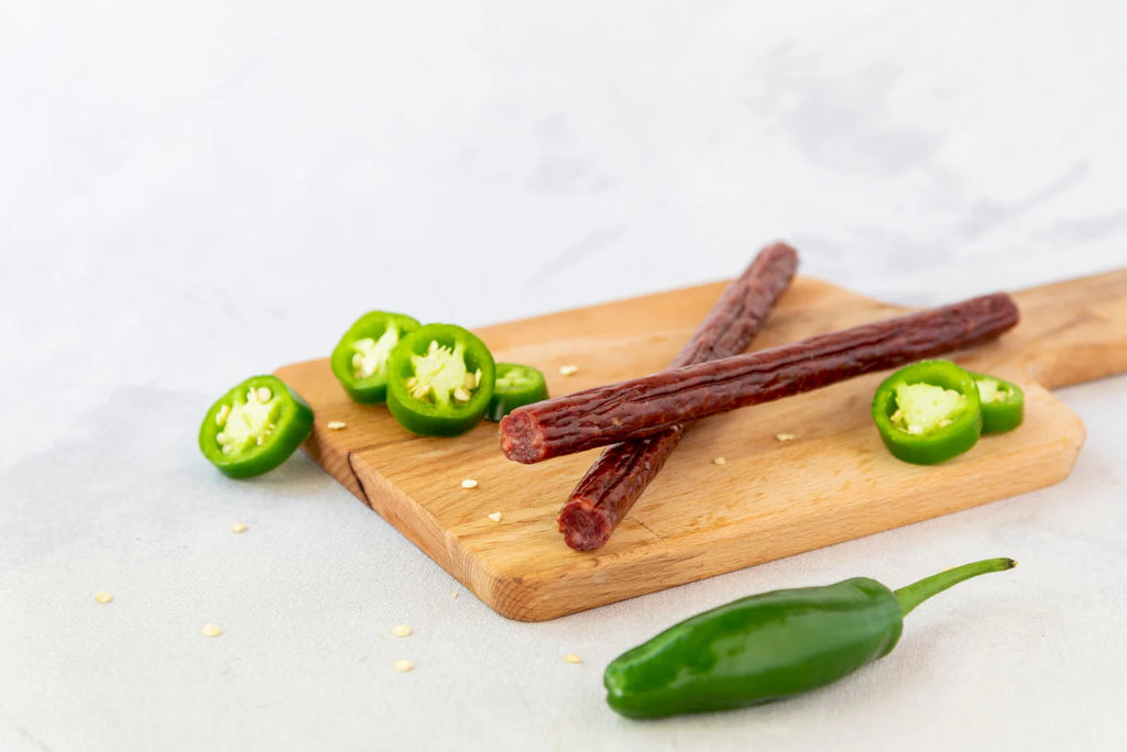 Wyoming Authentic Beef Original Jalapeño Angus Beef Sticks – 28 g Stick