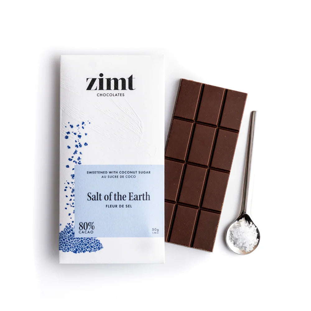 Zimt Salt Of The Earth Chocolate Bar – 50g