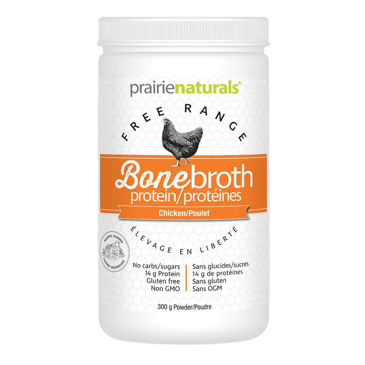 Prairie Naturals Bone Broth Protein Chicken - 300 g