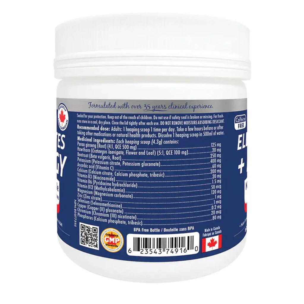 Naka Platinum Electrolytes + Energy Natural Berry 250 g