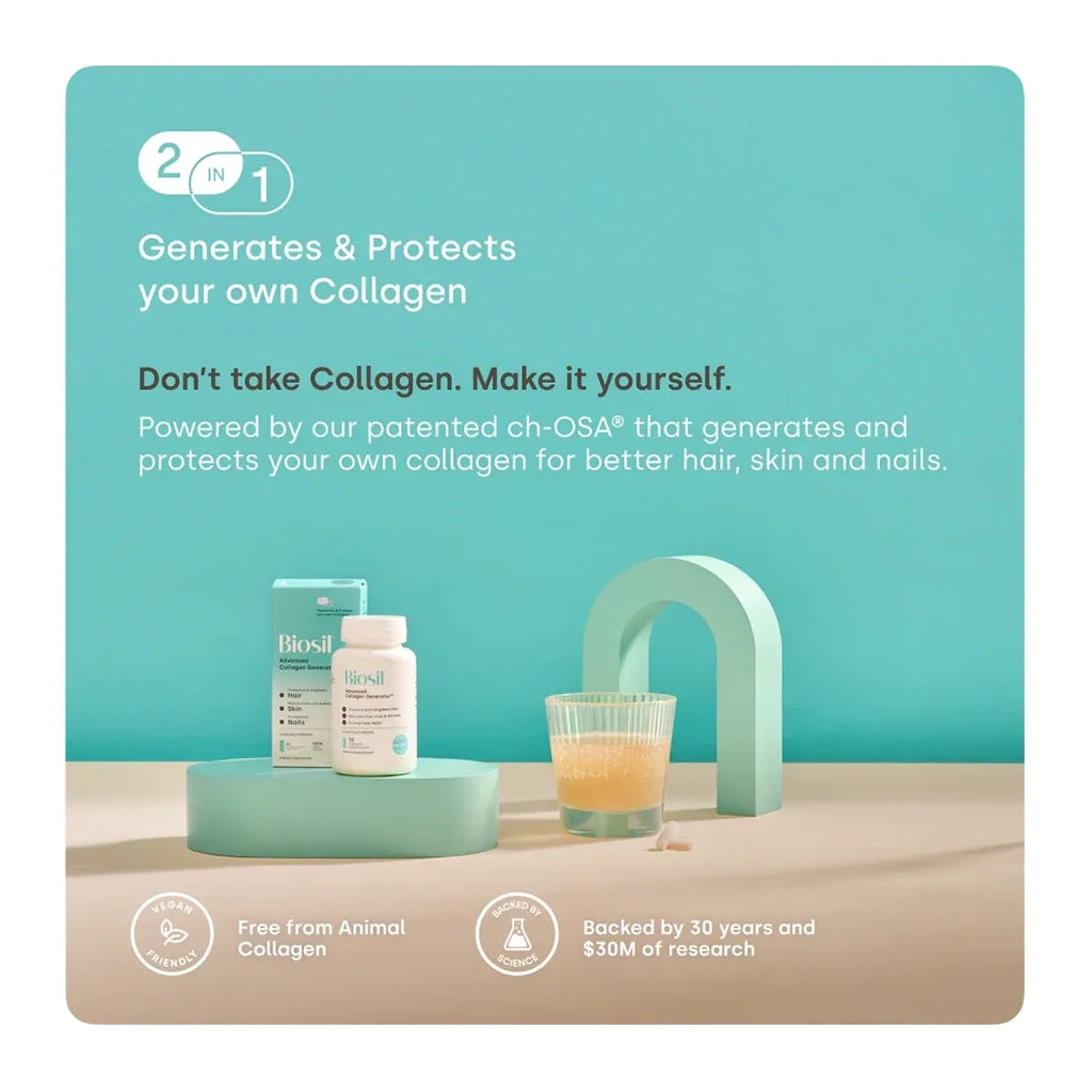 Biosil Advanced Collagen Generator - 90 Cap