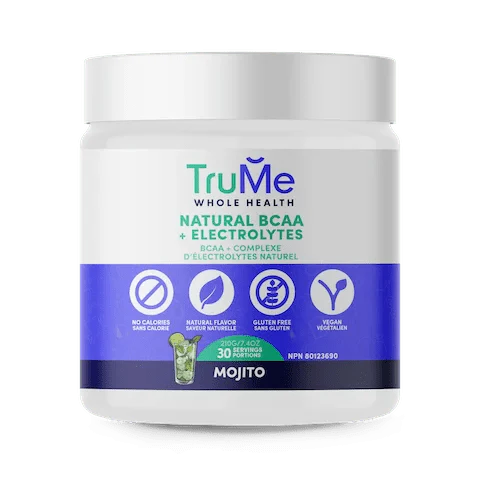 Tru Me Wellness Bcaa Powder with Electrolytes - Mojito