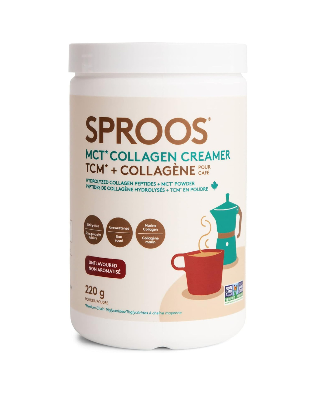 Sproos MCT Collagen Creamer