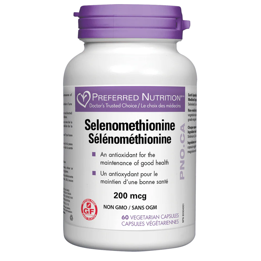 Preferred Nutrition Selenium 200 mcg - 60 Vcaps
