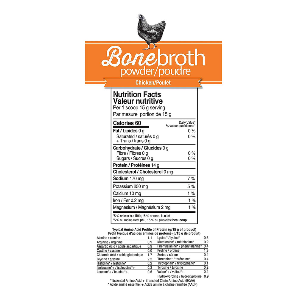 Prairie Naturals Bone Broth Protein Chicken - 300 g