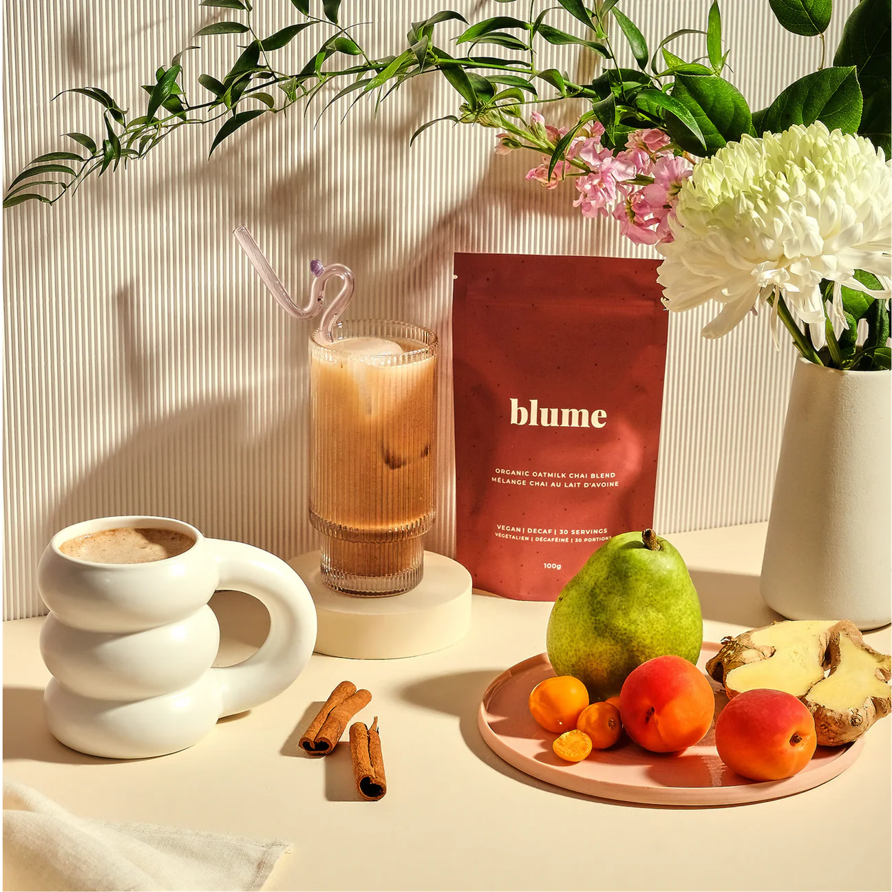 Hippie Foods Blume Oat Milk Chai Latte