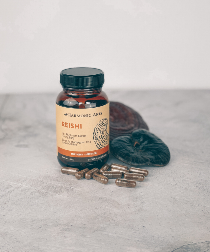 Harmonic Arts Reishi Mushroom Capsules - 60 Capsules