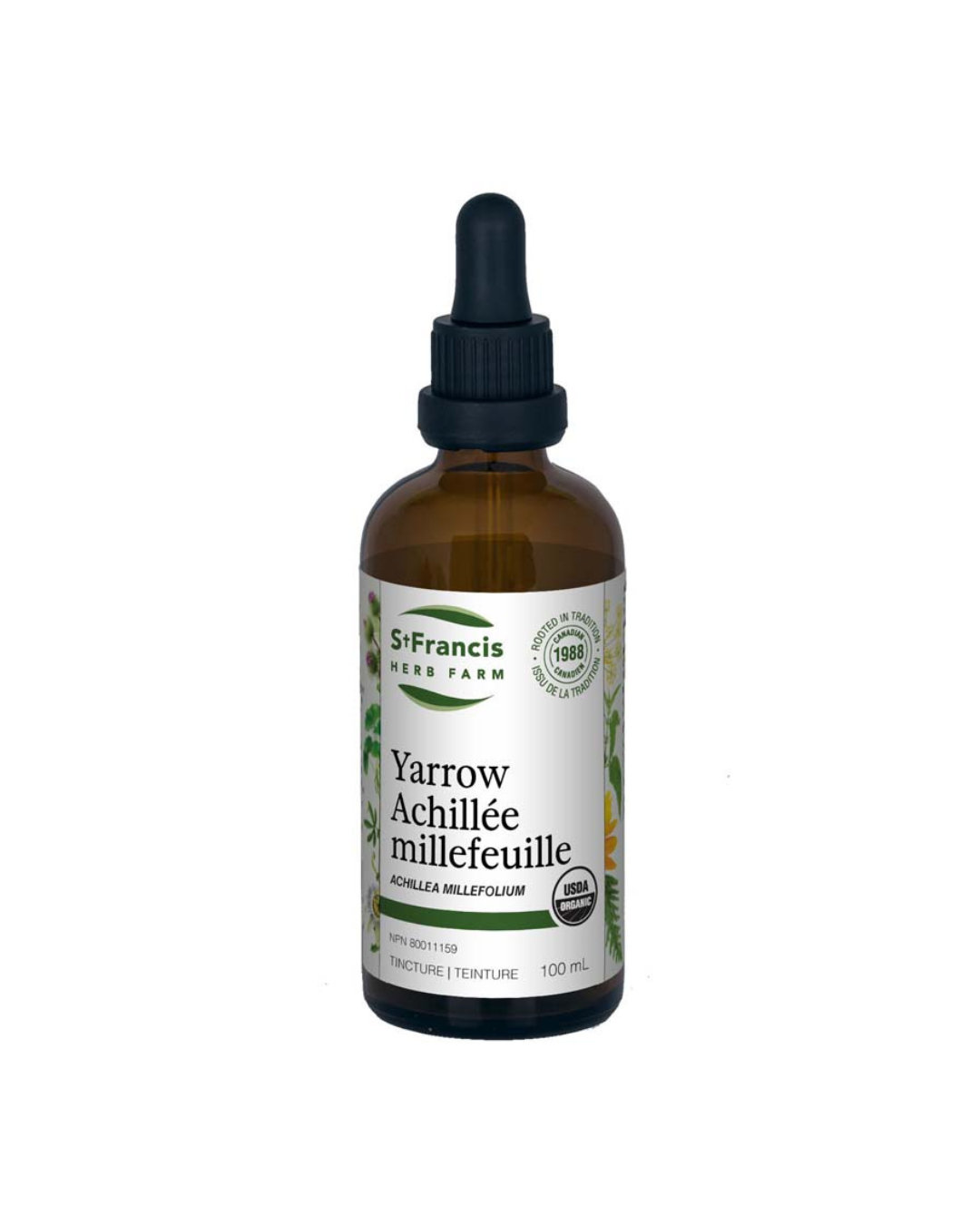 St. Francis Herb Farm Yarrow Tincture – 50 mL